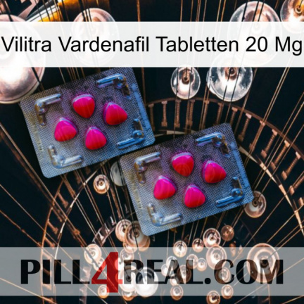 Vilitra Vardenafil Tablets 20 Mg 14